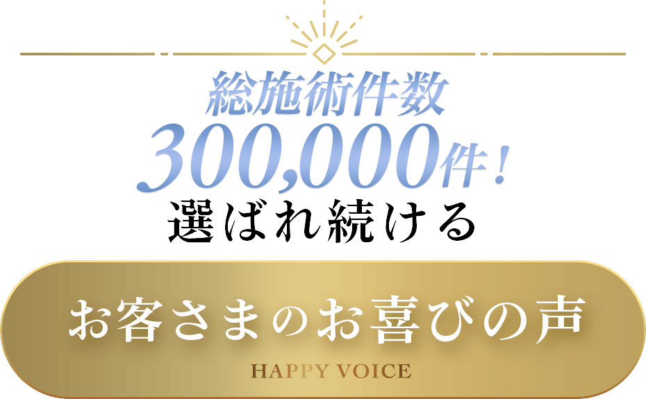 お客さまのお喜びの声