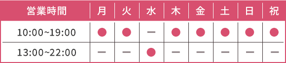 営業時間